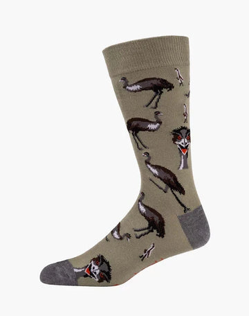 Men's Bamboo Socks - Eddie Emu Underwear Pussyfoot 