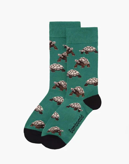Men's Bamboo Socks - Giant Tortoise Underwear Pussyfoot 