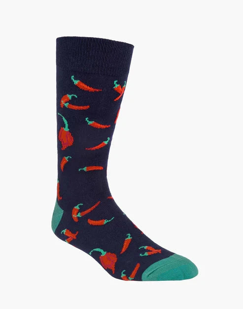 Men's Bamboo Socks - Reaper Chilli Underwear Pussyfoot 