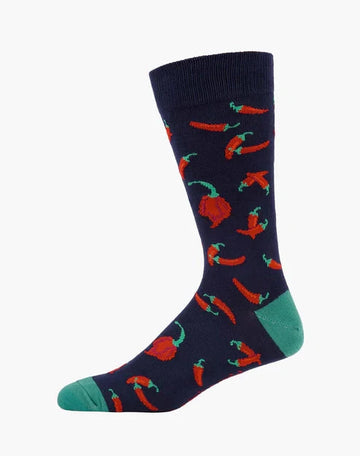 Men's Bamboo Socks - Reaper Chilli Underwear Pussyfoot 