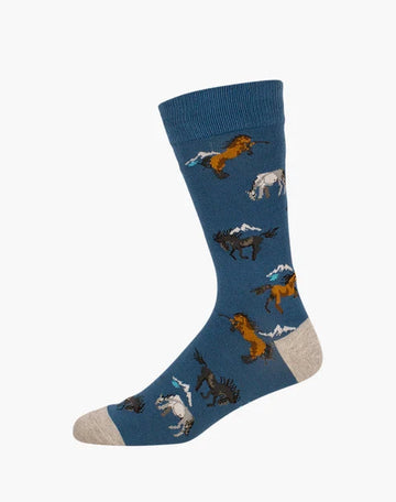 Men's Bamboo Socks - Snowy River Underwear Pussyfoot 