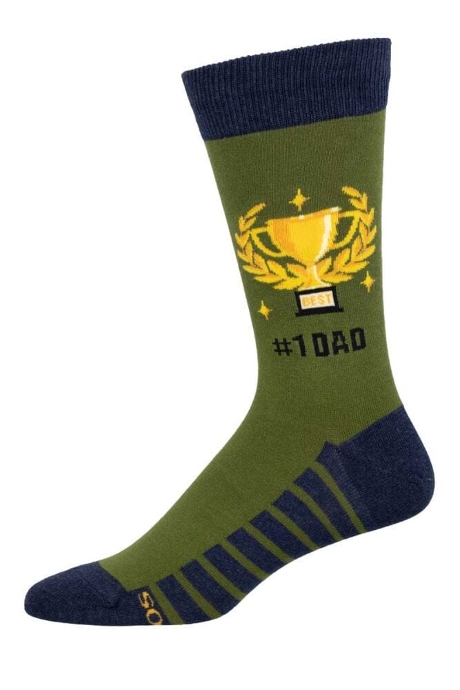 Men's Graphic Socks - #1 Dad Socks Bobangles 