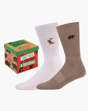 Men's Platypus & Wombat Zoo Conservation Gift Box 2pk Underwear Pussyfoot 