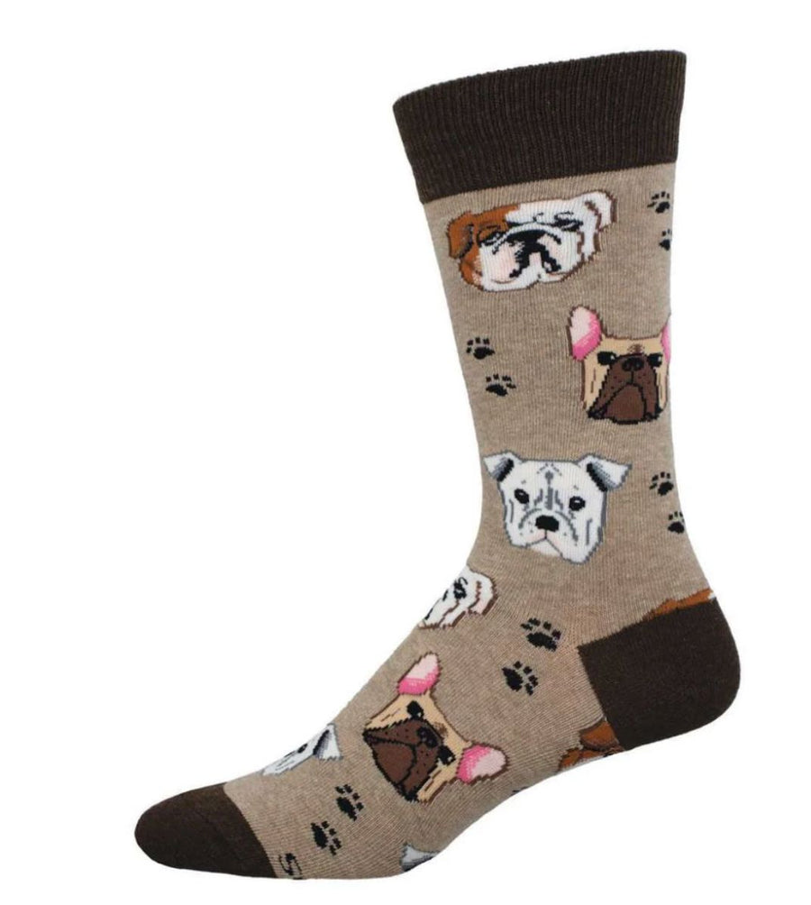 Men's Socks Bulldog Socks Bobangles 