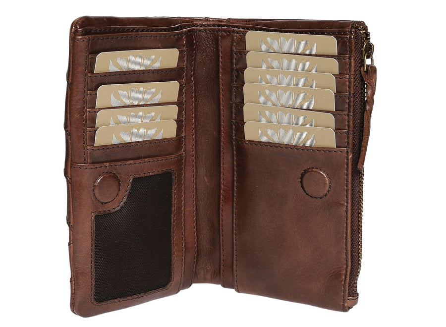 Mercury Leather Wallet Handbag Modapelle 