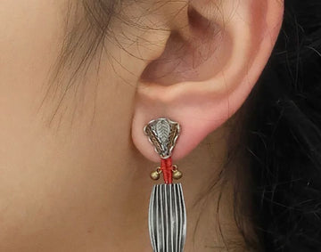 Metal Zamira Earrings Earrings Ayala Bar 