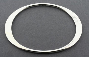 Mexican Flat Oval Silver Bangle Bracelet Makers & Providers 