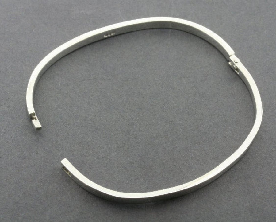 Mexican Oval Silver Bangle Bracelet Makers & Providers 