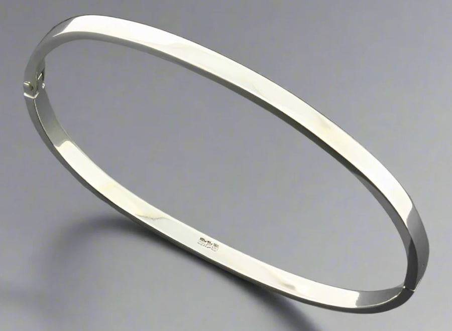 Mexican Oval Silver Bangle Bracelet Makers & Providers 