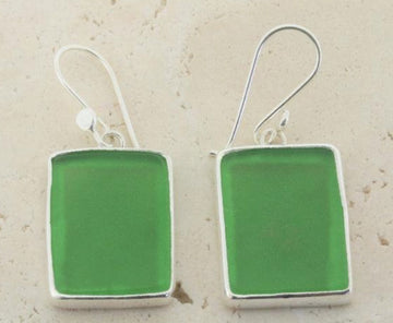 Mexican Sea-glass Earrings Earrings Makers & Providers 
