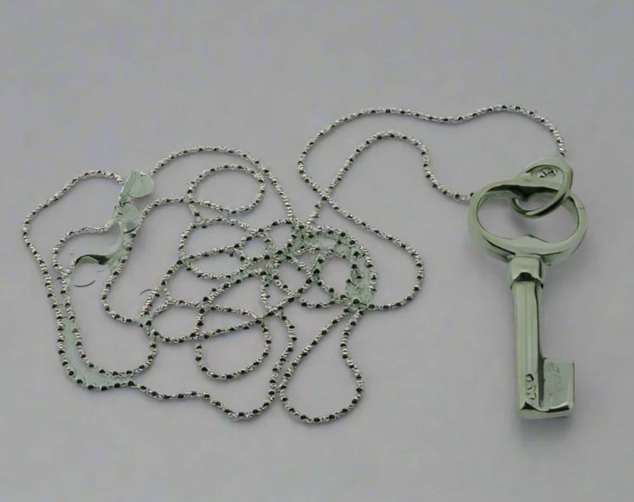 Mexican Silver Key Necklace Necklace Makers & Providers 