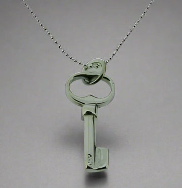 Mexican Silver Key Necklace Necklace Makers & Providers 