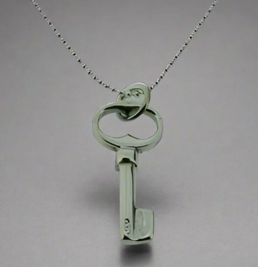 Mexican Silver Key Necklace Necklace Makers & Providers 