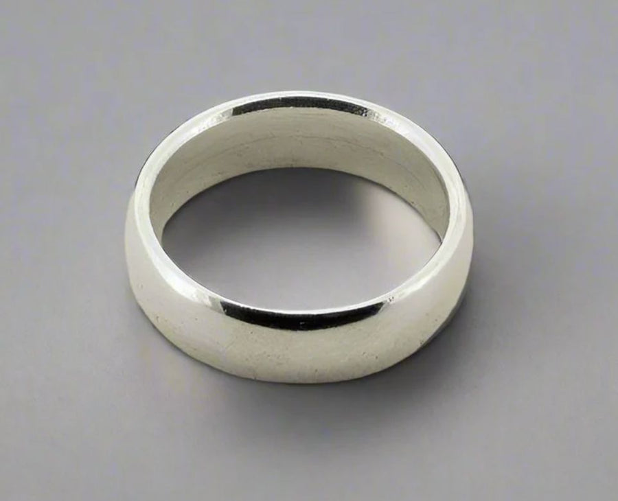 Mexican Silver Wide Band Ring Men's Jewellery Makers & Providers 