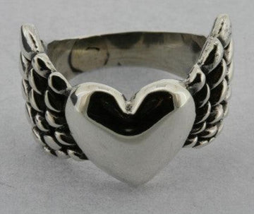 Mexican Winged Heart Ring Makers & Providers 7 