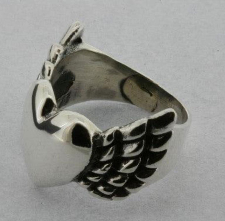 Mexican Winged Heart Ring Makers & Providers 8 