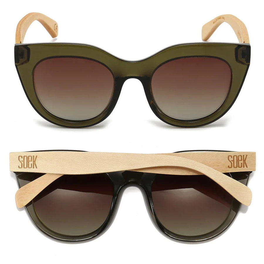 MILLA Khaki Sunglasses Glasses Soek 