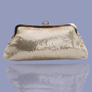 Millie Glow Mesh Handbag Accessories Aidangus Gold 