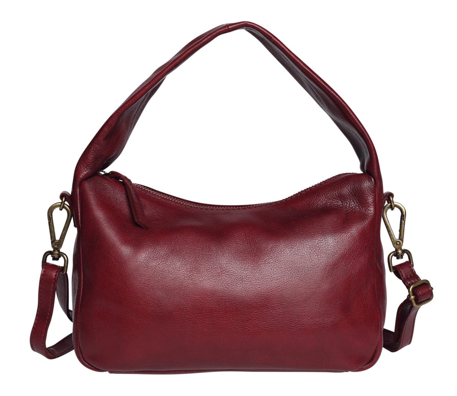 'Mini Moment' Leather Handbag Handbags, Wallets & Cases Modapelle Oxblood 