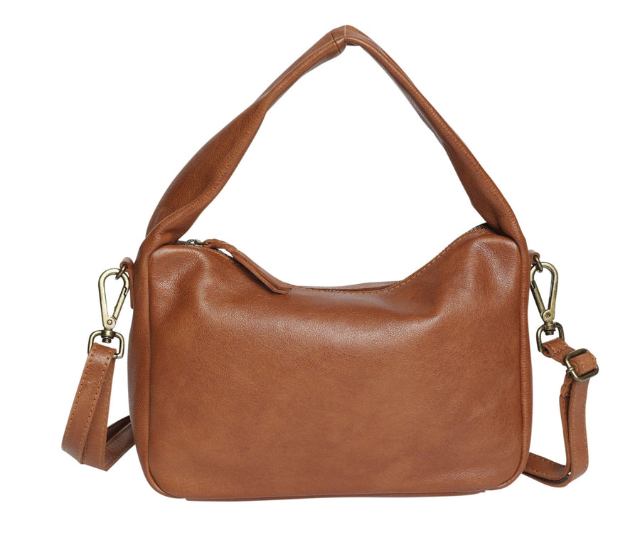 'Mini Moment' Leather Handbag Handbags, Wallets & Cases Modapelle Tan 
