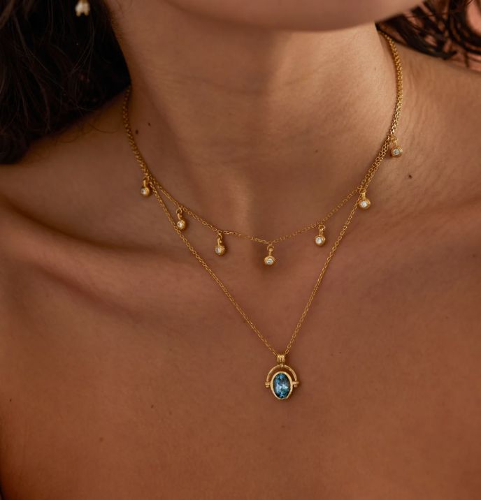 Mira Topaz Necklace by ToniMay ToniMay 