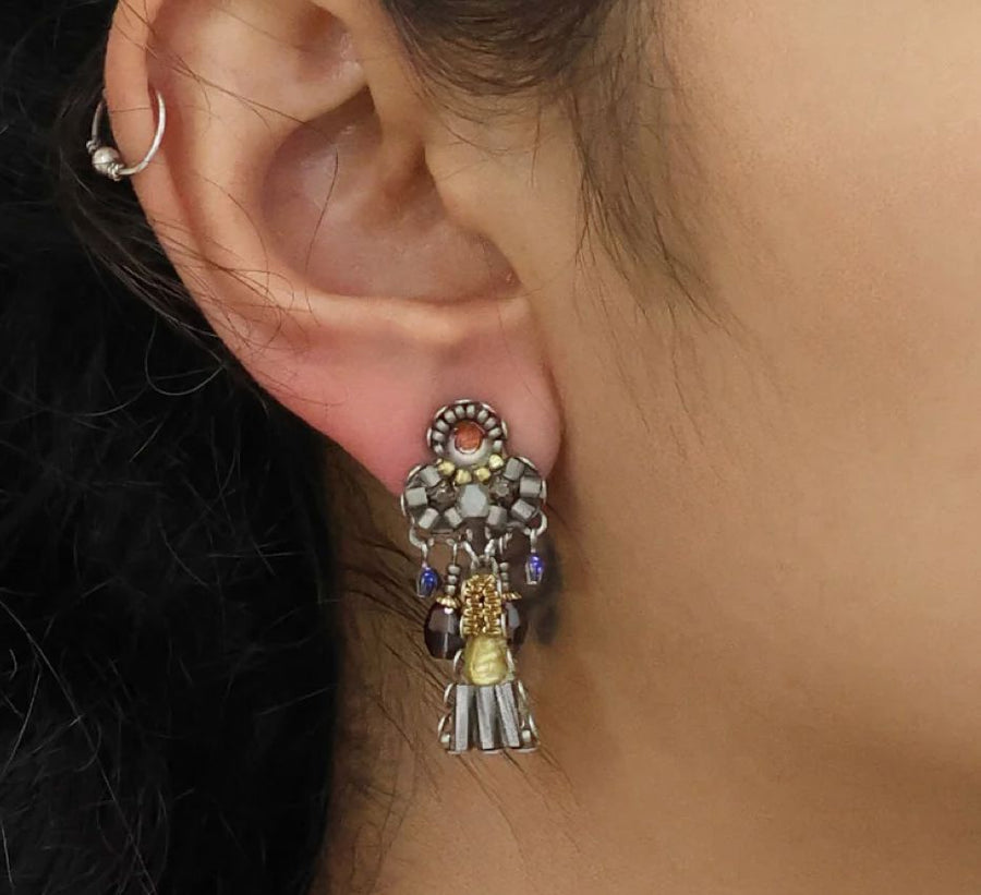 Moonlight Halo Earrings Earrings Ayala Bar 