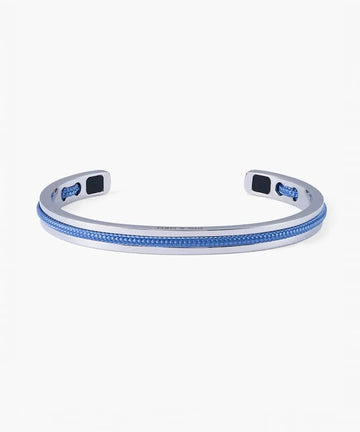 Navarch Cuff 6mm Indigo Purple | Silver Jewellery Antell 