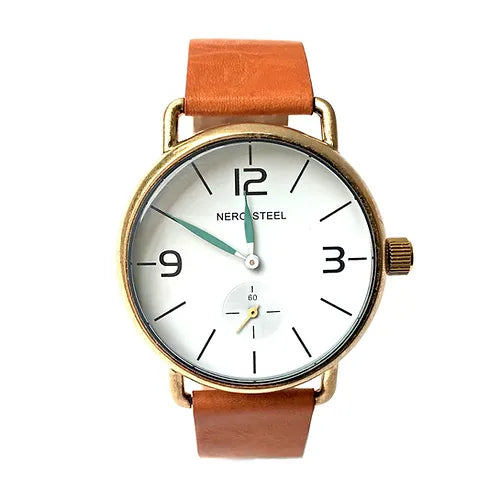 NERO Steel COLT Watch Accessories Nero Innovative Design Tan 