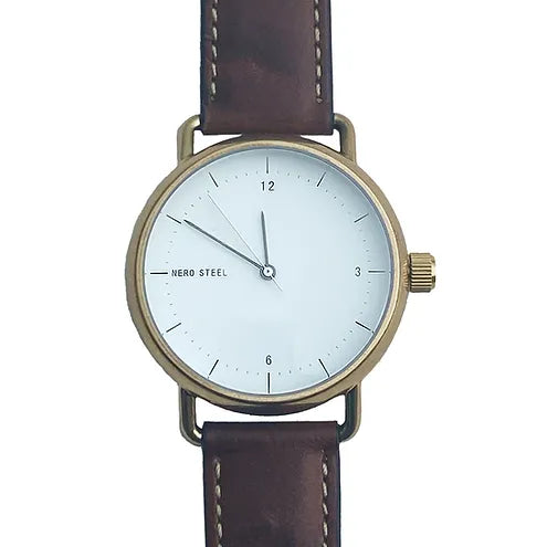 NERO Steel GAIA Watch Accessories Nero Innovative Design Brown 