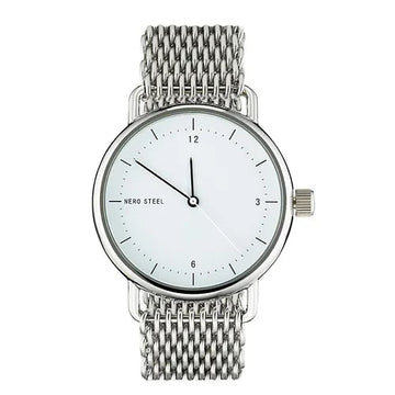 NERO Steel Mesh GAIA Watch Accessories Nero Innovative Design Brushed Steel 