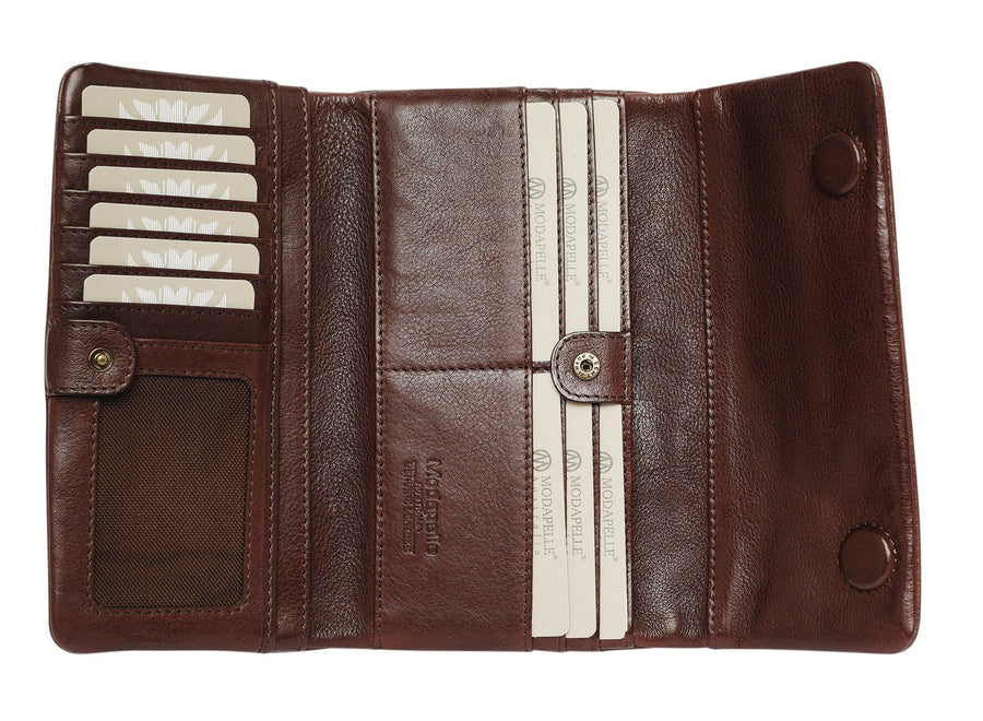 Nicki Leather Wallet Wallet Modapelle 