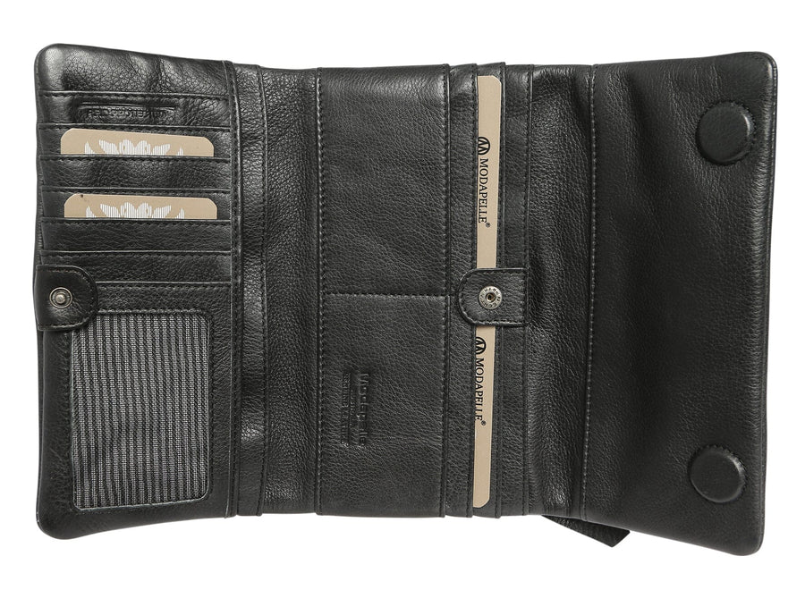 Nicki Leather Wallet Wallet Modapelle 