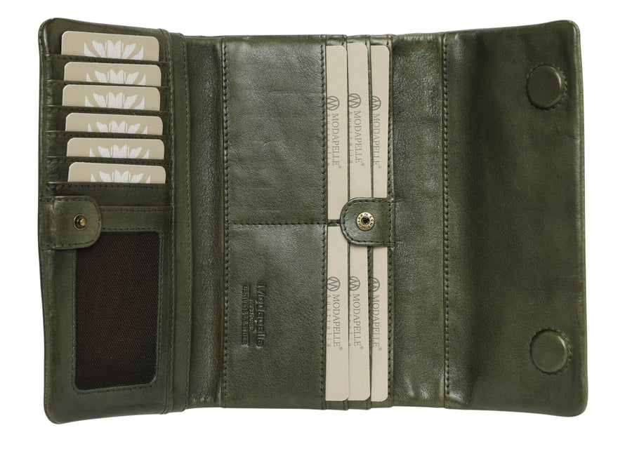 Nicki Leather Wallet Wallet Modapelle 