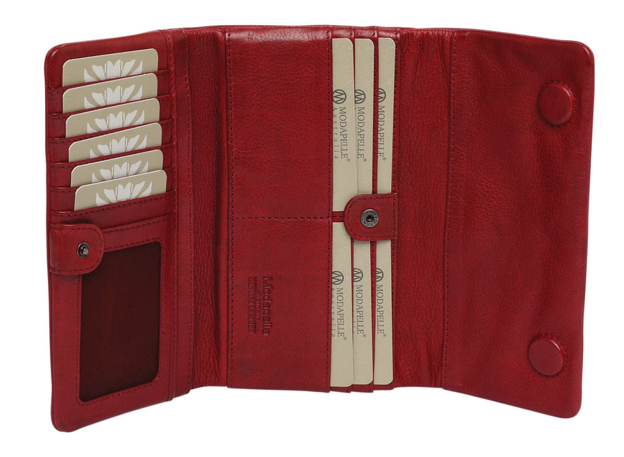 Nicki Leather Wallet Wallet Modapelle 