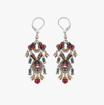 Noble Wine Ruby Earrings Earrings Ayala Bar 