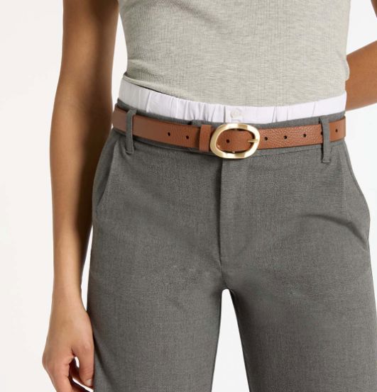 'Nocture' Leather Belt Belt Status Anxiety 