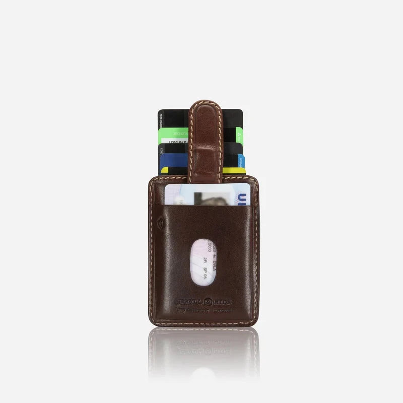 Norwegian Card Holder Wallet Jekyll & Hide Mocha 