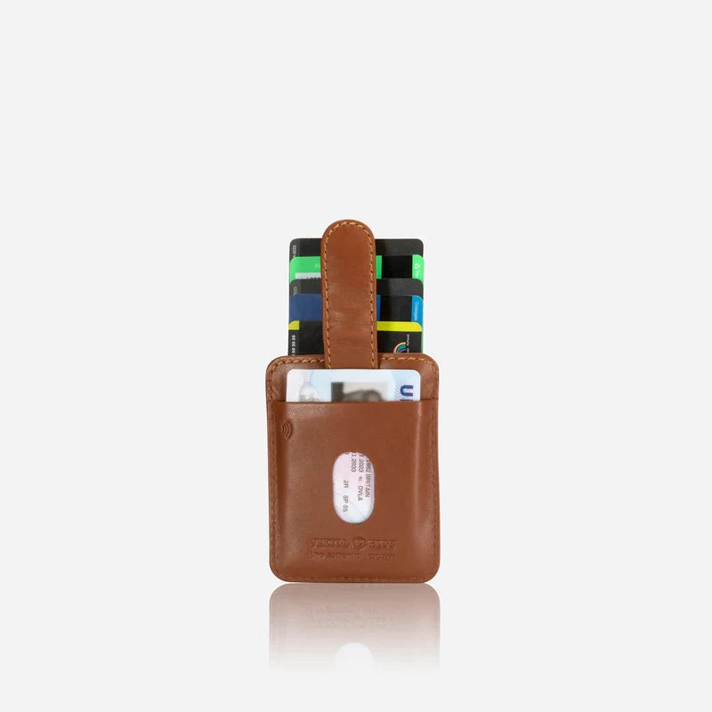 Norwegian Card Holder Wallet Jekyll & Hide Tan 
