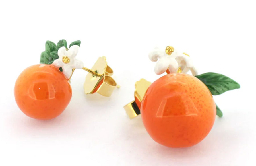 Orange Earrings Good After Nine TH 