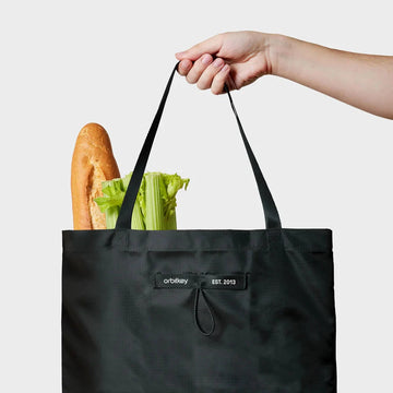 Orbitkey Foldable Tote Bag - Black Keyring Orbitkey 