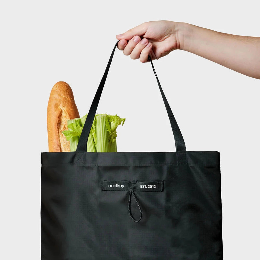 Orbitkey Foldable Tote Bag - Black Keyring Orbitkey 