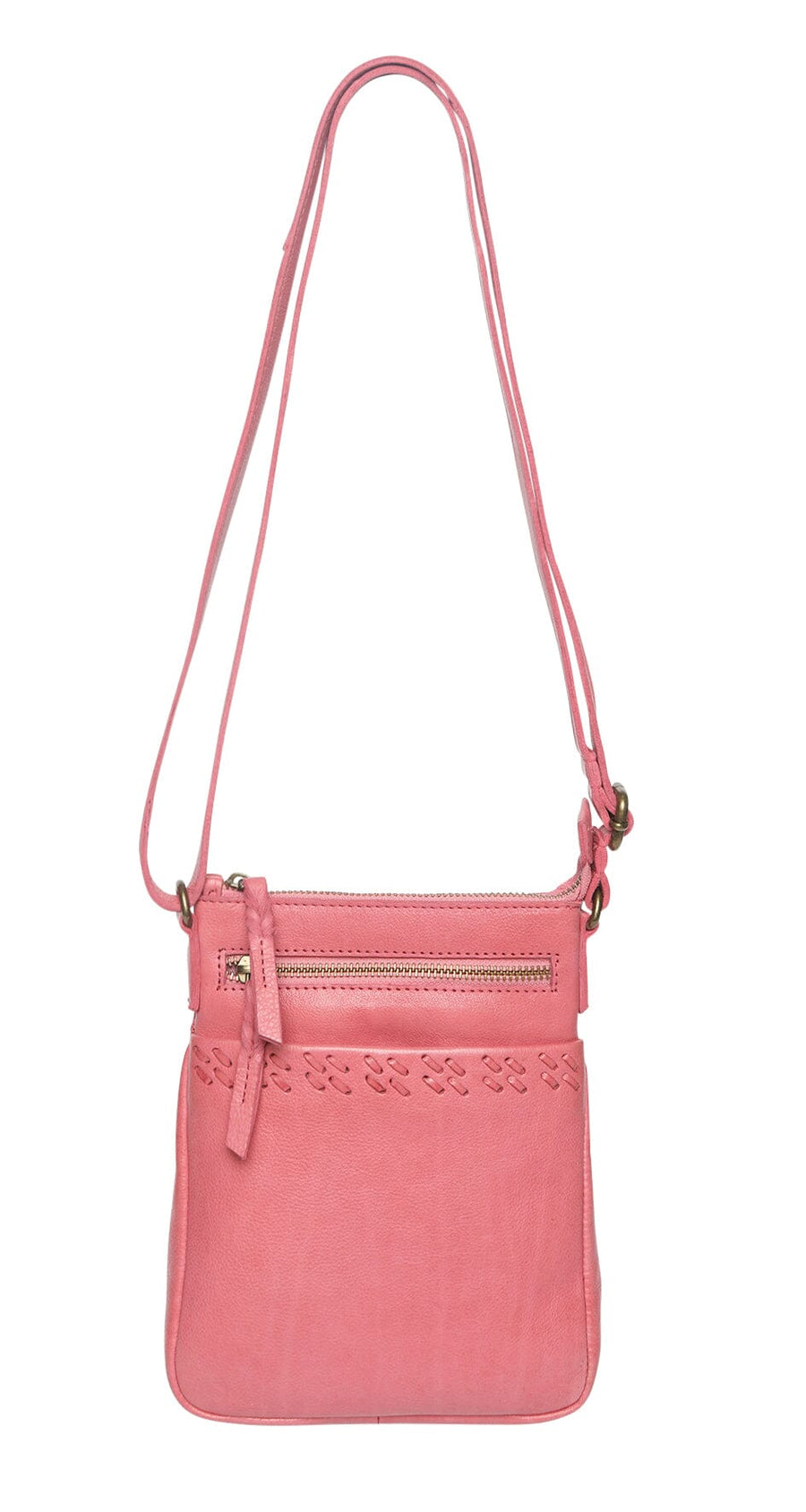 Pandora Leather Cross Body Bag Handbags Modapelle Rose 