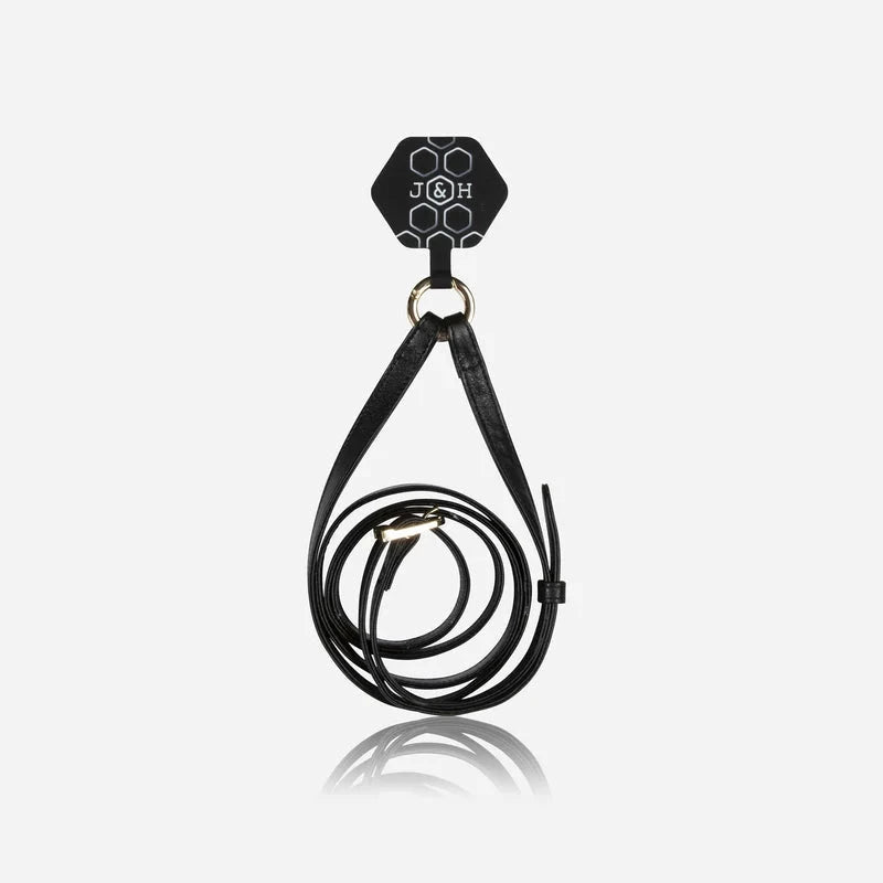 Paris - Mobile Phone Adaptor Handbag Jekyll & Hide Black 