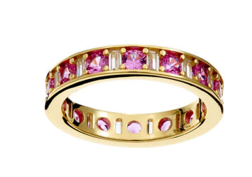 Pink & Gold Eternity Sybella 7 