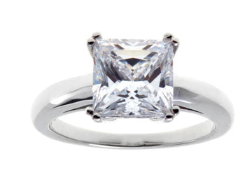 Princess Cut Solitaire Sybella 