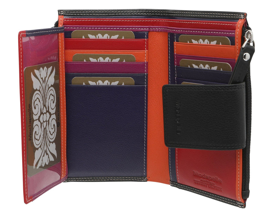 Quinn Leather Wallet Wallet Modapelle 