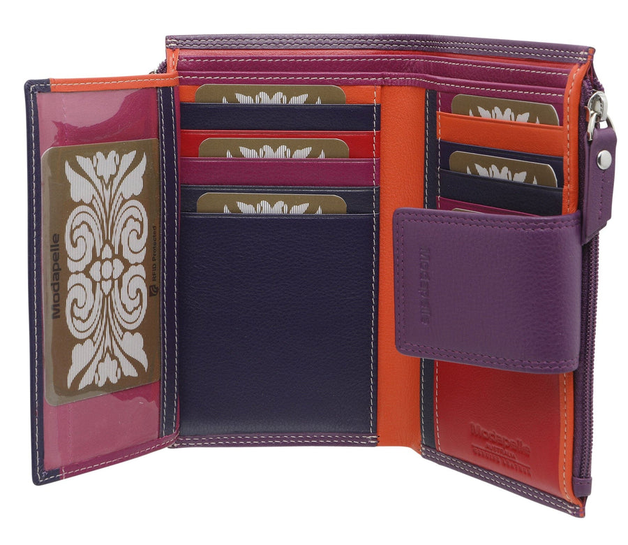 Quinn Leather Wallet Wallet Modapelle 