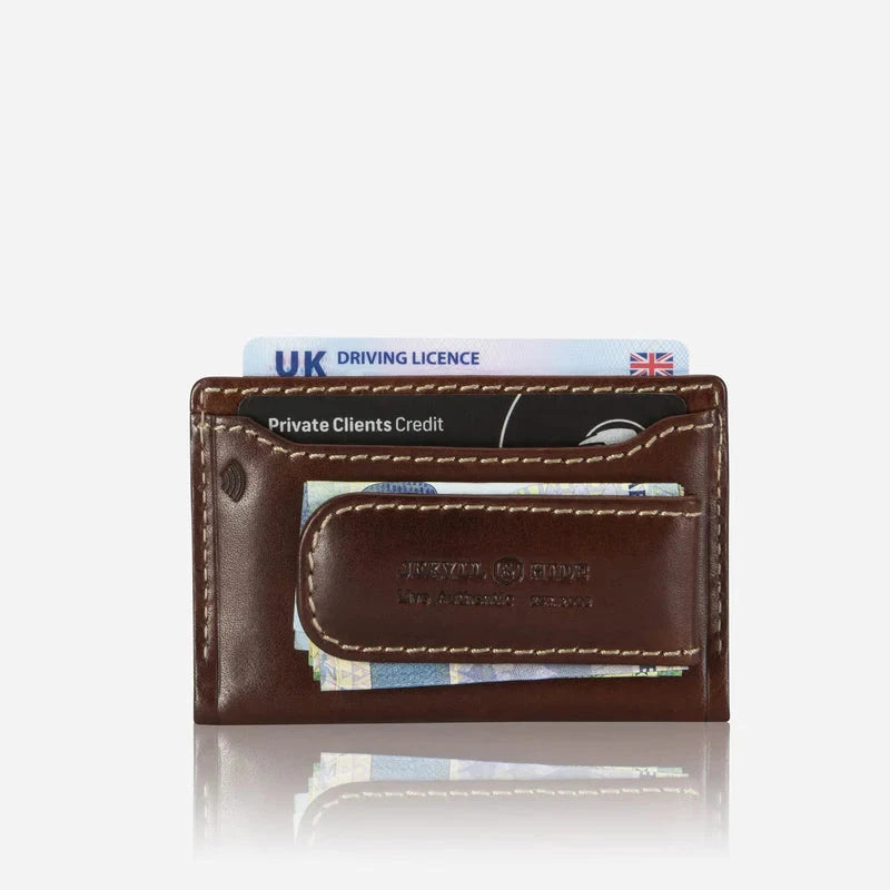 Roma Leather Money Clip Wallet Jekyll & Hide 