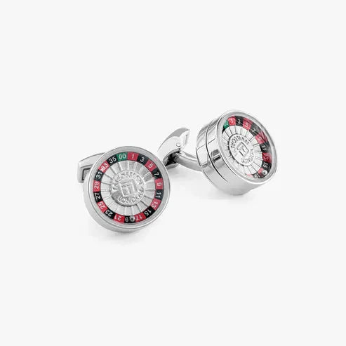 Roulette Cufflinks by Tateossian Men's Jewellery Gusto Clothing & Design Pty Ltd 