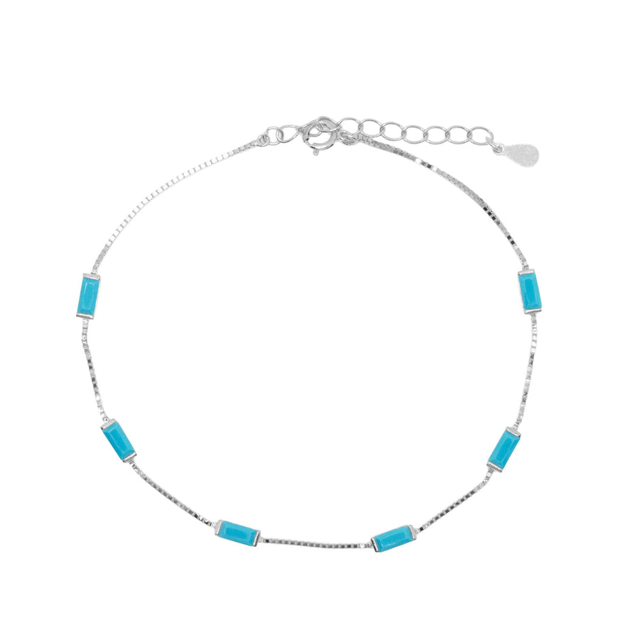 Samantha Turquoise Bracelet Jewellery Gammies Sterling Silver 